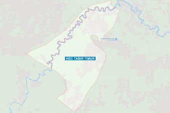 Peta Kecamatan Tabir Timur