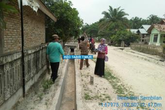 Pembangunan Drainase Jalan Bengkulu Dan Jalan Pekanbaru Tahap II Desa Seri Sembilan
